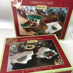 New. Spode holiday dishes. Christmas Dishes